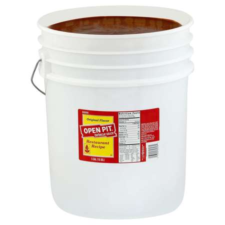 OPEN PIT Open Pit Original Barbecue Sauce 5 gal. 00043000806081